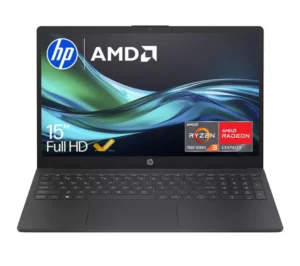 HP 15-fc0536sa 15.6" Laptop - AMD Ryzen 3, 256 GB, Jet Black