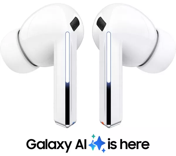 SAMSUNG Galaxy Buds3 Pro Wireless Bluetooth Noise-Cancelling Earbuds - White